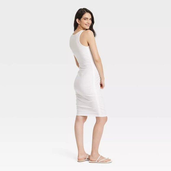 NEW Essential Bodycon Mini Maternity Dress - Isabel Maternity by Ingrid & Isabel - Picture 2 of 8